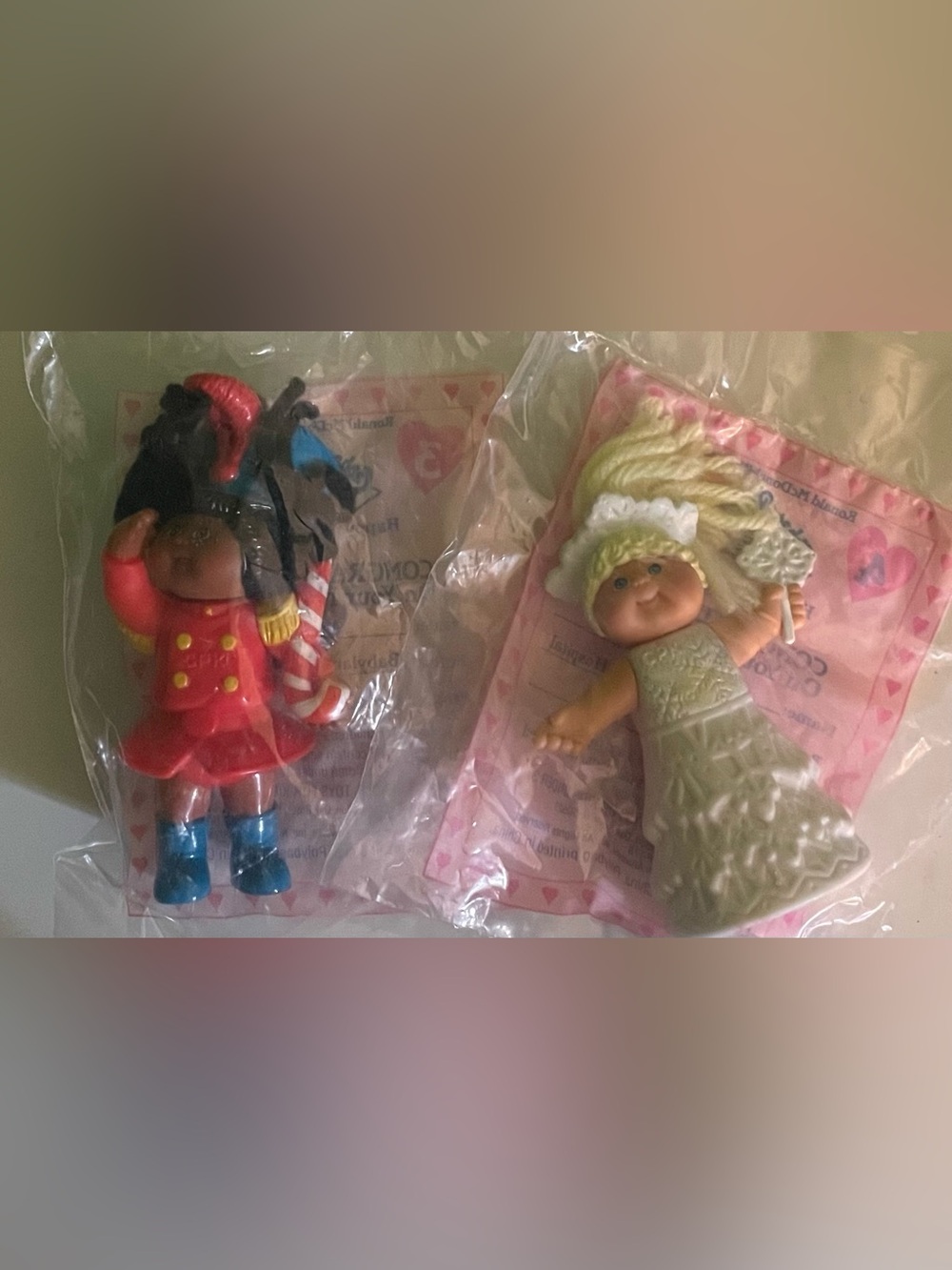 Set of Cabbage Patch Kids toys